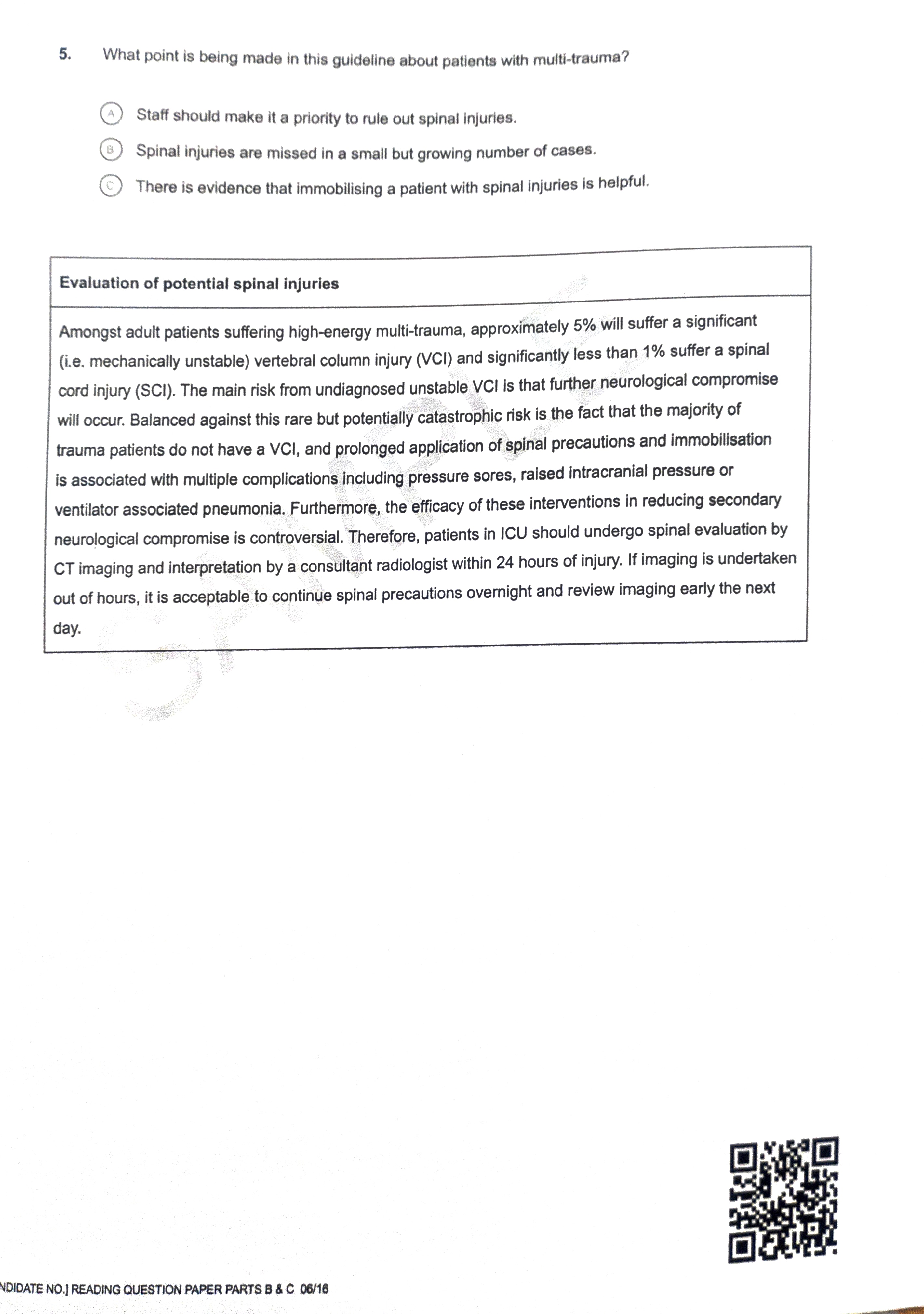 OET Reading Practice Set 1 Page 10